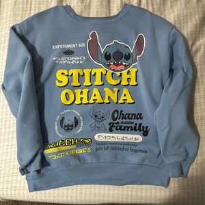 Disney Stitch Light Blue Sweatshirt